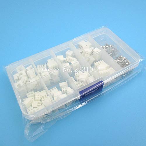 MAO YEYE 50 Sets Kit in Box XH2.54 2p 3p 4 pin 2.54mm Pitch